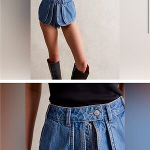 Free people prince street denim short